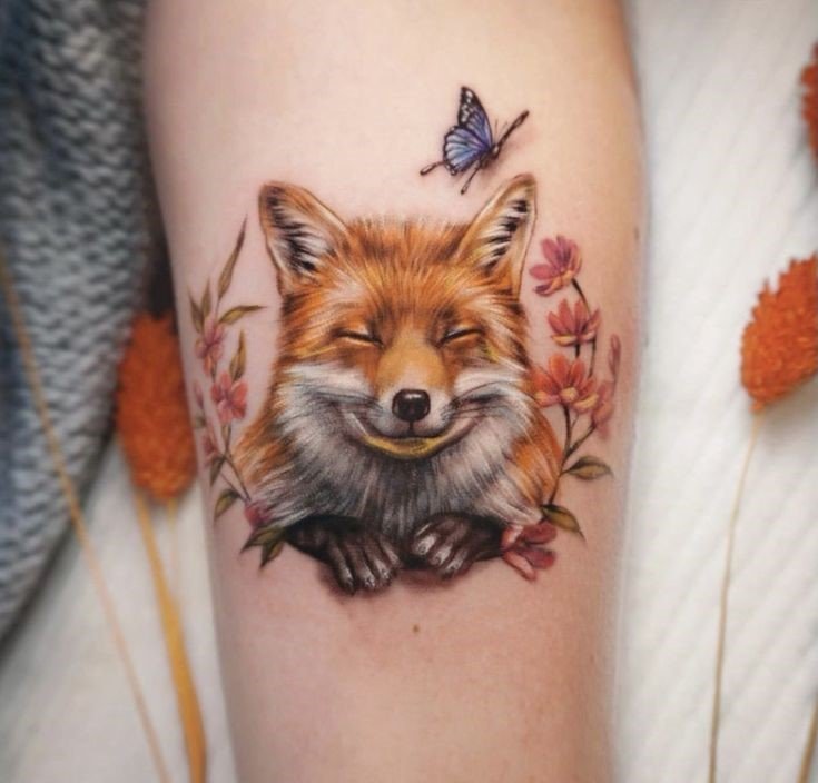 mau tattoo con cao dai dien su thong minh 1