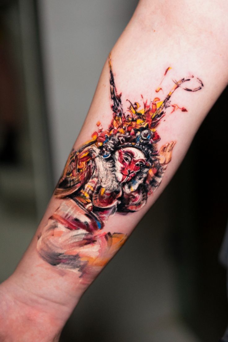Monkey King (Sun Wukong) tattoo