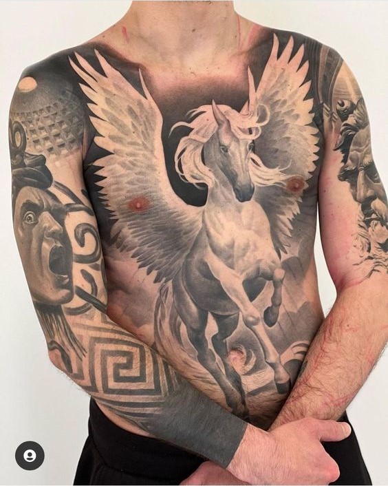 Top 200 Hình Xăm Ngựa Có Cánh đẹp đoạt Giải Quốc Tế Xăm Mình - Tattoo Gà -  2025