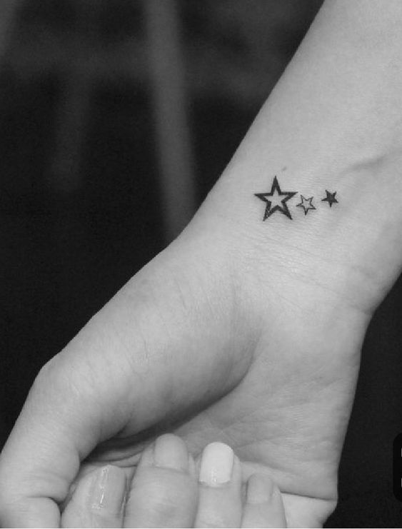 200 hình xăm ngôi sao mini cho nam và nữ ở các vị trí - Genztattoo