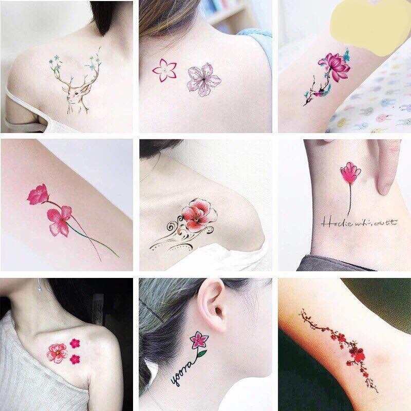 Tattoo Mini & Xăm nghệ thuật đẹp xinh lung linh năm 2024