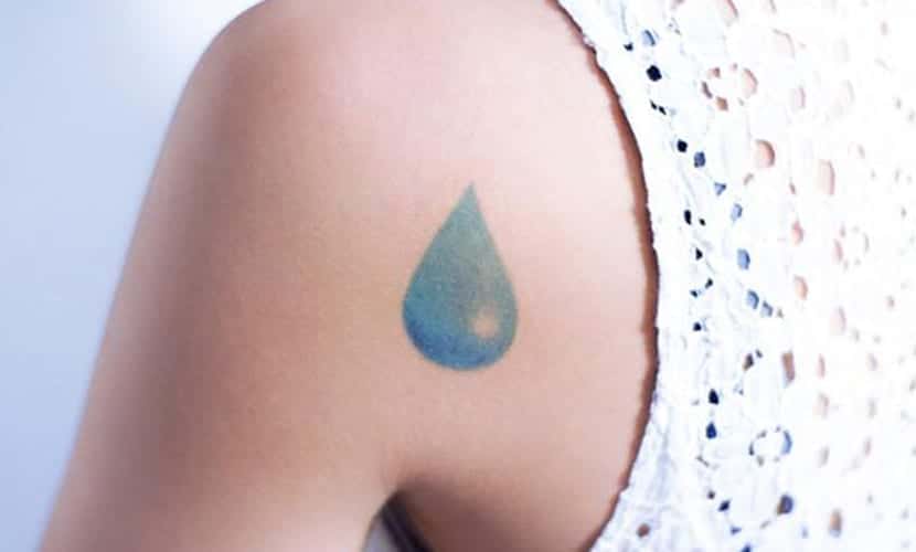 Hình xăm giọt nước, bộ sưu tập các kiểu dáng và ý nghĩa